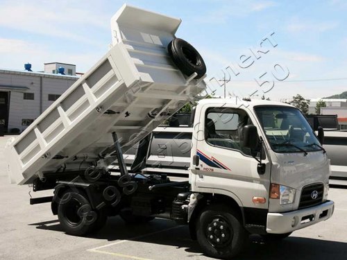 Самосвал Hyundai HD-78 с универсальной разгрузкой